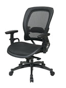Silla profesional de malla transpirable negra de Space Seating by Office Star Products - 2787