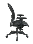 Silla profesional de malla transpirable negra de Space Seating by Office Star Products - 2787
