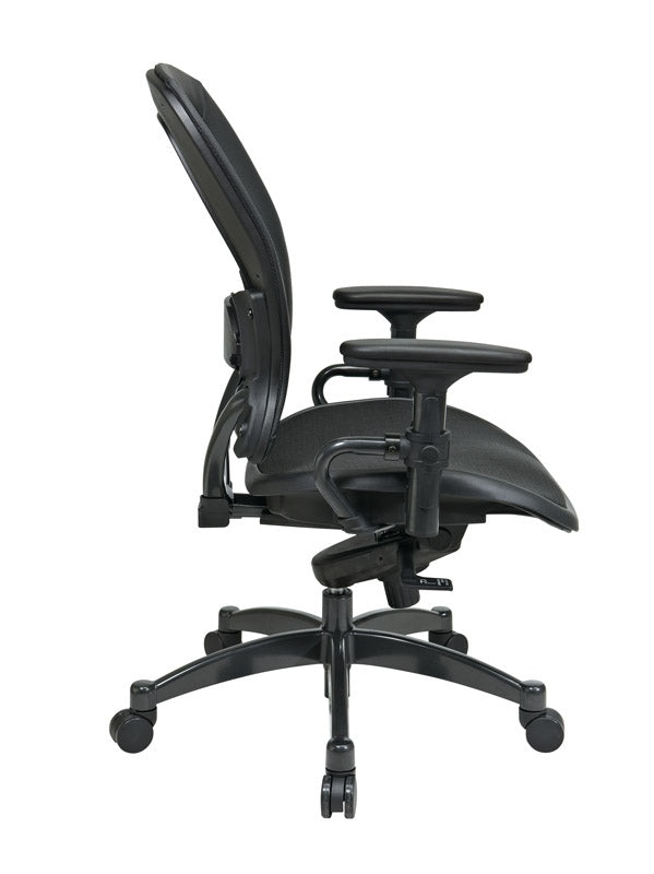 Space Seating by Office Star Products PROFESSIONAL BLACK BREATHABLE MESH CHAIR - 2787