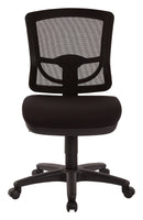 Silla de trabajo sin brazos Pro Line II de Office Star Products con respaldo de malla PROGRID® - 2817-30