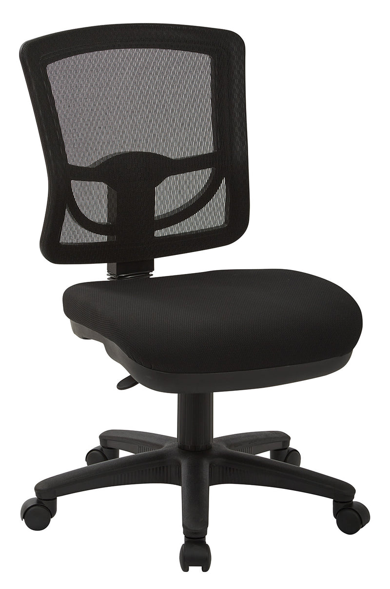 Pro Line II by Office Star Products PROGRID® MESH BACK ARMLESS TASK CHAIR - 2817-30