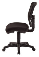 Silla de trabajo sin brazos Pro Line II de Office Star Products con respaldo de malla PROGRID® - 2817-30
