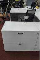 CLEARANCE - NEW Napa Series - White Two Door Storage Cabinet