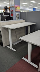 Used Sit-stand desk 70" x 28 1/2" - Finish:  Silver Birch