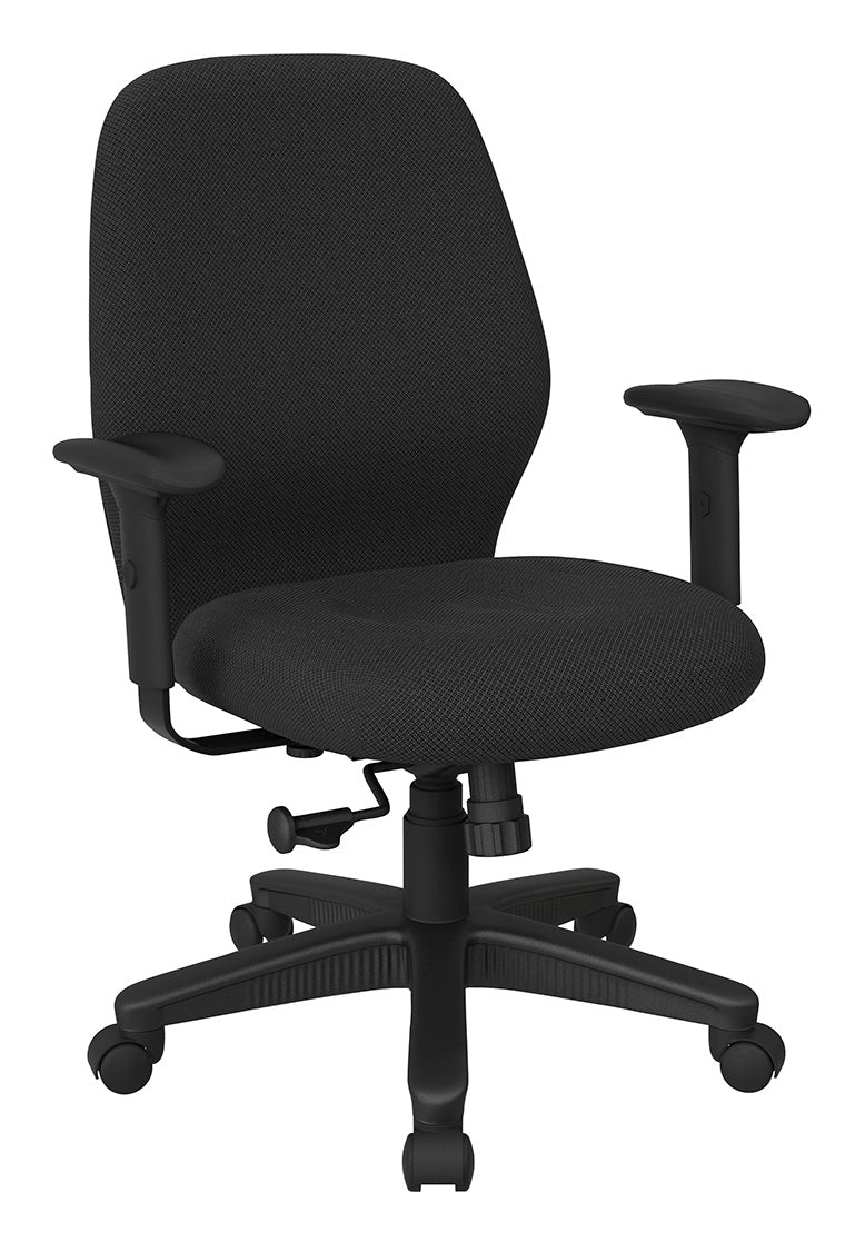 Mid Back 2-to-1 Synchro Tilt Chair by Office Star - 3121
