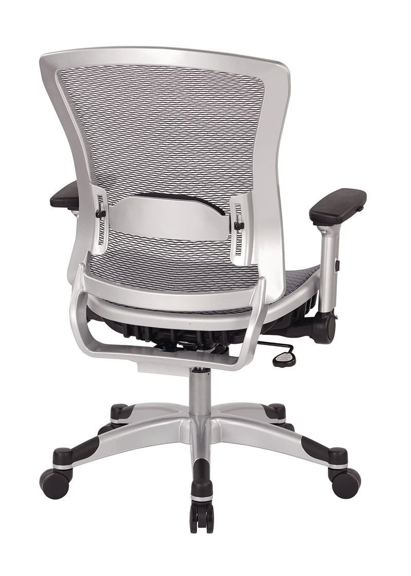 Space Seating by Office Star Products EXECUTIVE BREATHABLE MESH BACK CHAIR - 317-66C61F6