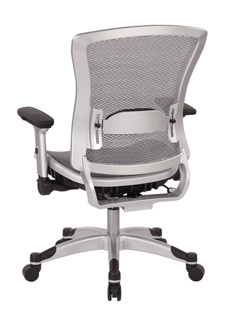 Space Seating by Office Star Products EXECUTIVE BREATHABLE MESH BACK CHAIR - 317-66C61F6