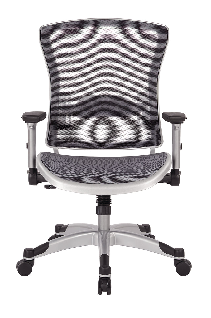 Space Seating by Office Star Products EXECUTIVE BREATHABLE MESH BACK CHAIR - 317-66C61F6