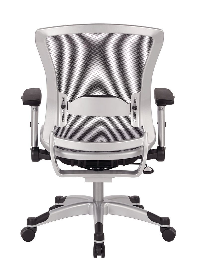 Space Seating by Office Star Products EXECUTIVE BREATHABLE MESH BACK CHAIR - 317-66C61F6