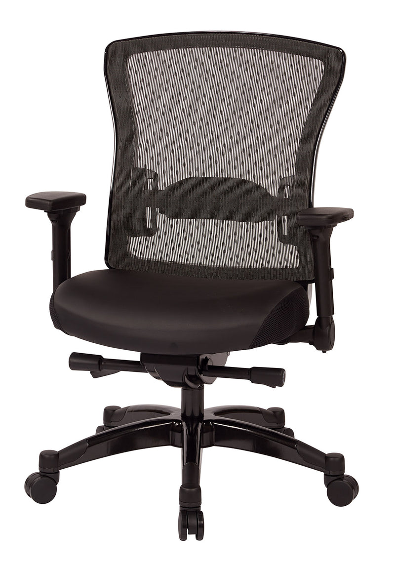 Office Star Products - Executive Bonded Leather Back Chair - 317-ME3R2C7KF7