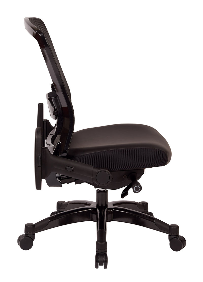 Office Star Products - Executive Bonded Leather Back Chair - 317-ME3R2C7KF7