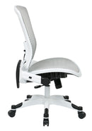 Office Star Products - White Frame Managers Chair - 317W-W11C1F2W