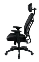 Silla de Gerente con Asiento y Respaldo de Piel Bonded Space Seating de Office Star Products - 32-E3371F3HL