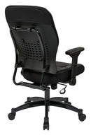 Space Seating by Office Star Products BONDED LEATHER SEAT AND BACK MANAGERS CHAIR - 32-E3371F3