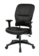 Space Seating by Office Star Products BONDED LEATHER SEAT AND BACK MANAGERS CHAIR - 32-E3371F3