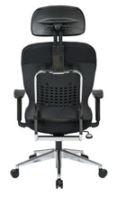 Office Star Products - Black Bonded Leather Managers Chair – 32-E33P918PHL