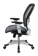 Office Star Products - Silla profesional con respaldo y asiento de rejilla transpirable – 327-66C61F6