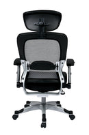Office Star Products - Professional Light Air Grid Back Chair with Headrest – 327-E36C61F6HL