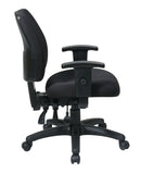 Sillón ergonómico de función dual para la espalda media con brazos de Office Star - 33327-30