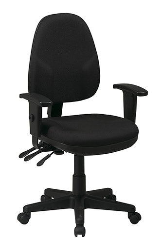 Dual Function Ergonomic Chair with Adjustable Back Height by Office Star - 36427-231