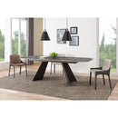 Vilante Side Chair in Gray Leather - Product Photo 9
