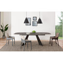 Vilante Side Chair in Gray Leather - Product Photo 8