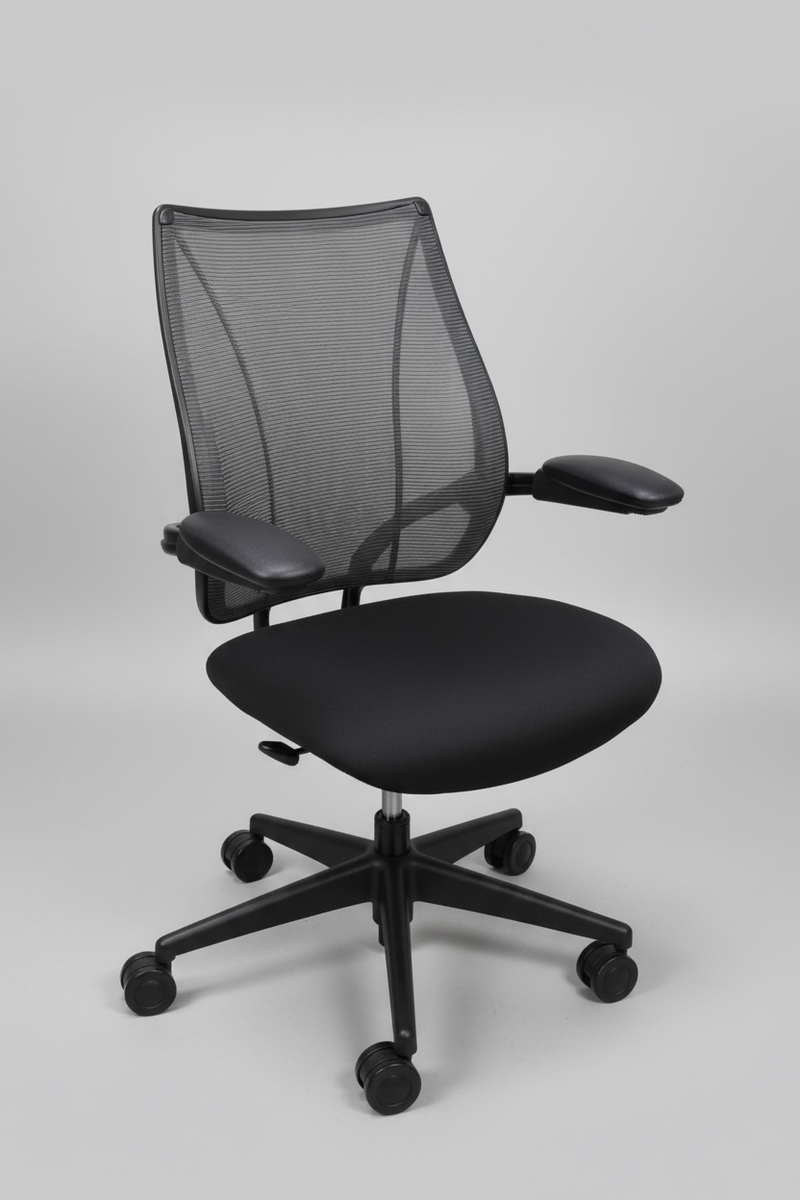 USED Humanscale Liberty Conference/Task Black Office Chair