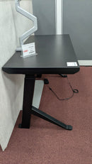 USED Sit-Stand Desk 48" x 24" – Black Finish