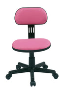 Silla para tareas de estudiante de OSP Designs by Office Star Products, de tela negra - 499