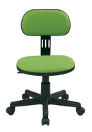 Silla para tareas de estudiante de OSP Designs by Office Star Products, de tela negra - 499