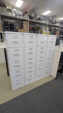 Clearance HON H315.P.Q Vertical File Cabinet – 5 Drawers – Light Grey