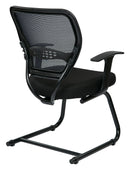 Silla para visitantes con respaldo AirGrid® PROFESSIONAL de Space Seating by Office Star Products - 55-7V30-231