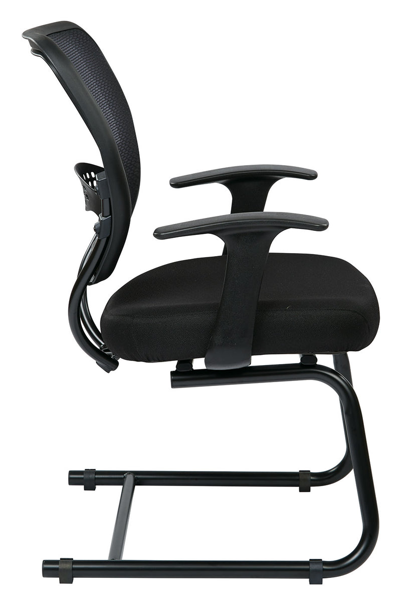 Space Seating by Office Star Products PROFESSIONAL AIRGRID® BACK VISITORS CHAIR - 55-7V30-231