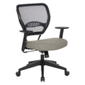 Space Seating by Office Star Products PROFESSIONAL BLACK AIRGRID® BACK MANAGERS CHAIR - 5500-F