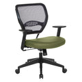 Space Seating by Office Star Products PROFESSIONAL BLACK AIRGRID® BACK MANAGERS CHAIR - 5500-R