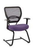 Space Seating by Office Star Products PROFESSIONAL AIRGRID® BACK VISITORS CHAIR - 5505