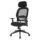 Office Star Products - Silla de Gerente con Respaldo de Rejilla de Aire Oscuro – 55403