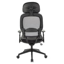 Office Star Products - Silla de Gerente con Respaldo de Rejilla de Aire Oscuro – 55403