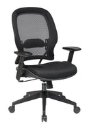 Space Seating by Office Star Products SILLA DE GERENTE CON RESPALDO DE AIRGRID Y ASIENTO DE MALLA - 5540
