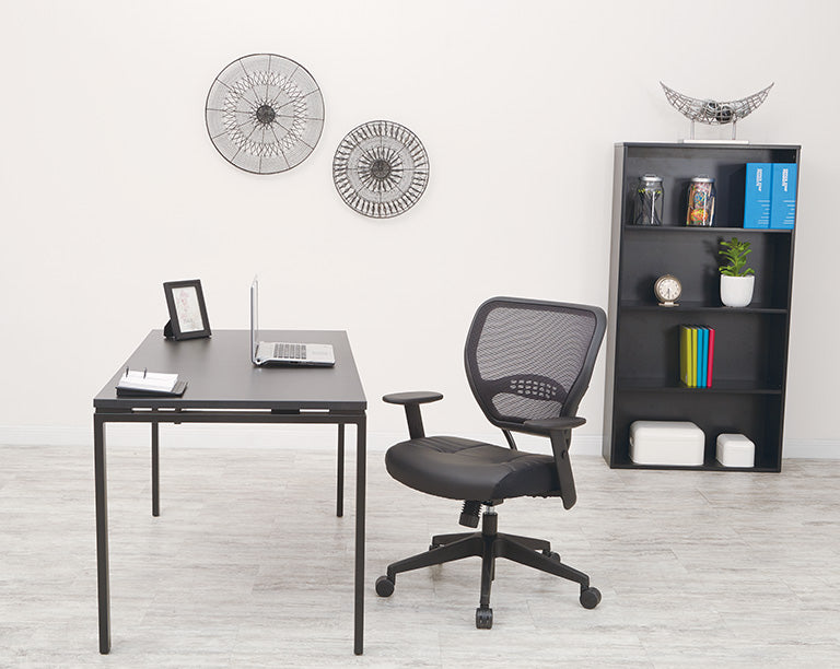 Space Seating by Office Star Products PROFESSIONAL DARK AIRGRID MANAGERS CHAIR - 5700E