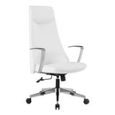 Sillón de oficina de tela antimicrobiana de respaldo alto Pro Line II de Office Star Products - 62300C-R