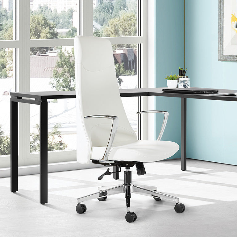 Pro Line II by Office Star Products HIGH BACK ANTIMICROBIAL FABRIC OFFICE CHAIR - 62300C-R