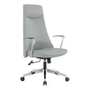 Sillón de oficina de tela antimicrobiana de respaldo alto Pro Line II de Office Star Products - 62300C-R