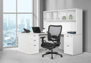 Silla para Gerentes de Oficina con Respaldo y Asiento de Malla Oscura de Doble Función de Office Star - 6236