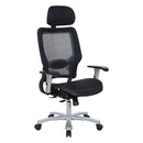 Space Seating by Office Star Products BIG & TALL AIR GRID® MANAGER'S CHAIR WITH HEADREST - 63-11A653RHM