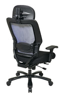 Sillón profesional AirGrid grande y alto de Office Star - 63-37A773HM