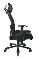 Sillón profesional AirGrid grande y alto de Office Star - 63-37A773HM