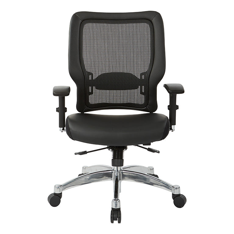 Office Star Products - Black Vertical Mesh Back Chair - 63-E3T17C63C