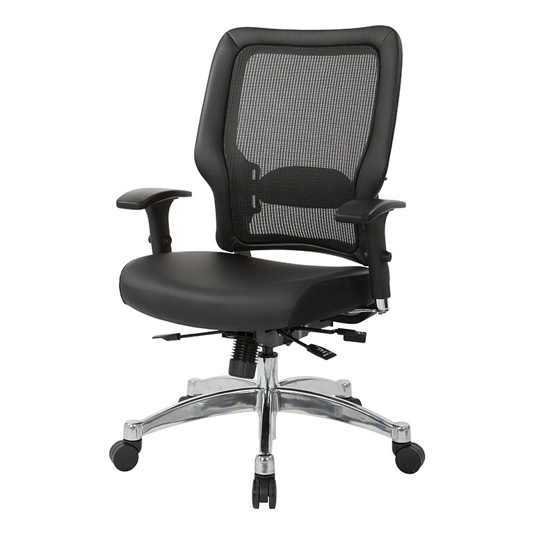 Office Star Products - Black Vertical Mesh Back Chair - 63-E3T17C63C