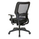 Office Star Products - Sillón con brazos de altura mecánica ajustable 2 a 1 Deluxe - 63247SM-231